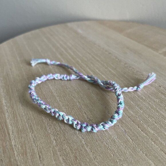 Yasmin Bracelet, anklet, trendy, comfortable, tie, embroidery thread, woven, gif - Picture 1 of 1